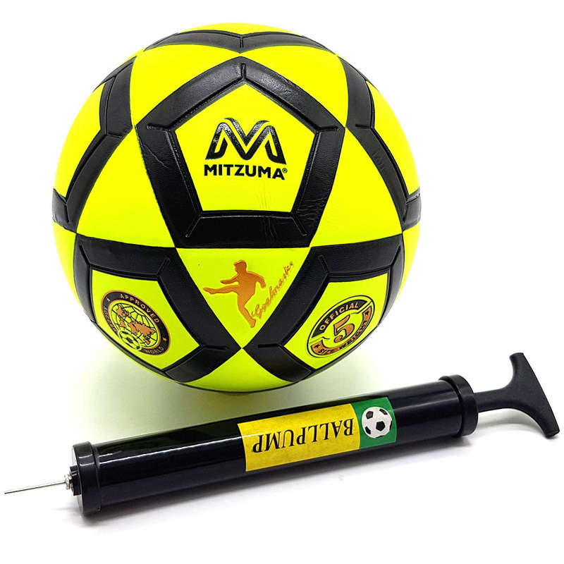 Broly Hard Ground Soccer Ball & Pump - Football Size 5