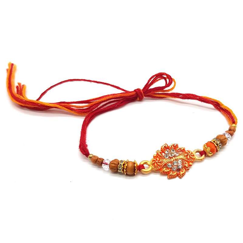 Raksha Bandhan - Rakhi - Surya  - Orange Sun Rakee