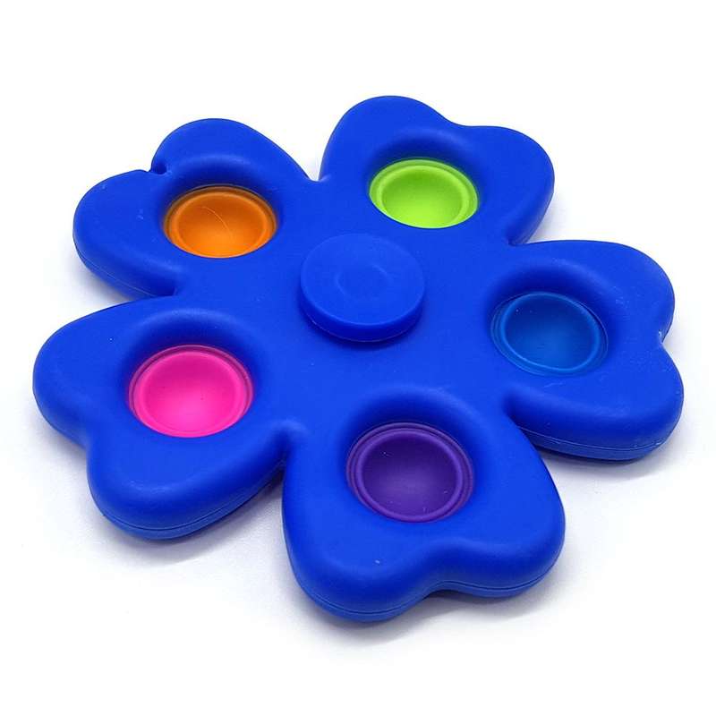 Pop It Fidget & Flower Fidget Spinner 2in1- The Ultimate Fidget