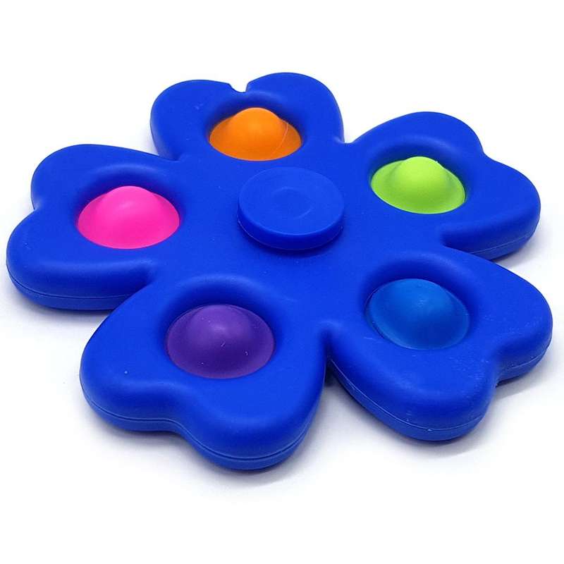 Pop It Fidget & Flower Fidget Spinner 2in1- The Ultimate Fidget