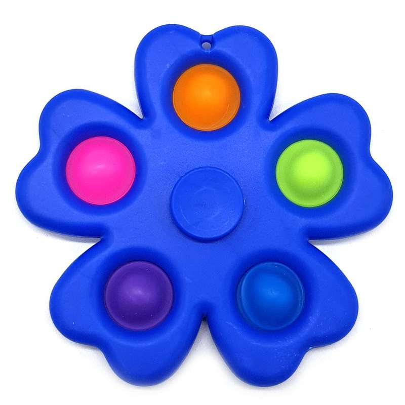 Pop It Fidget & Flower Fidget Spinner 2in1- The Ultimate Fidget