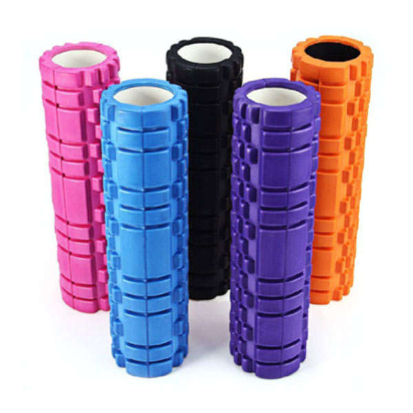 Ridged foam roller