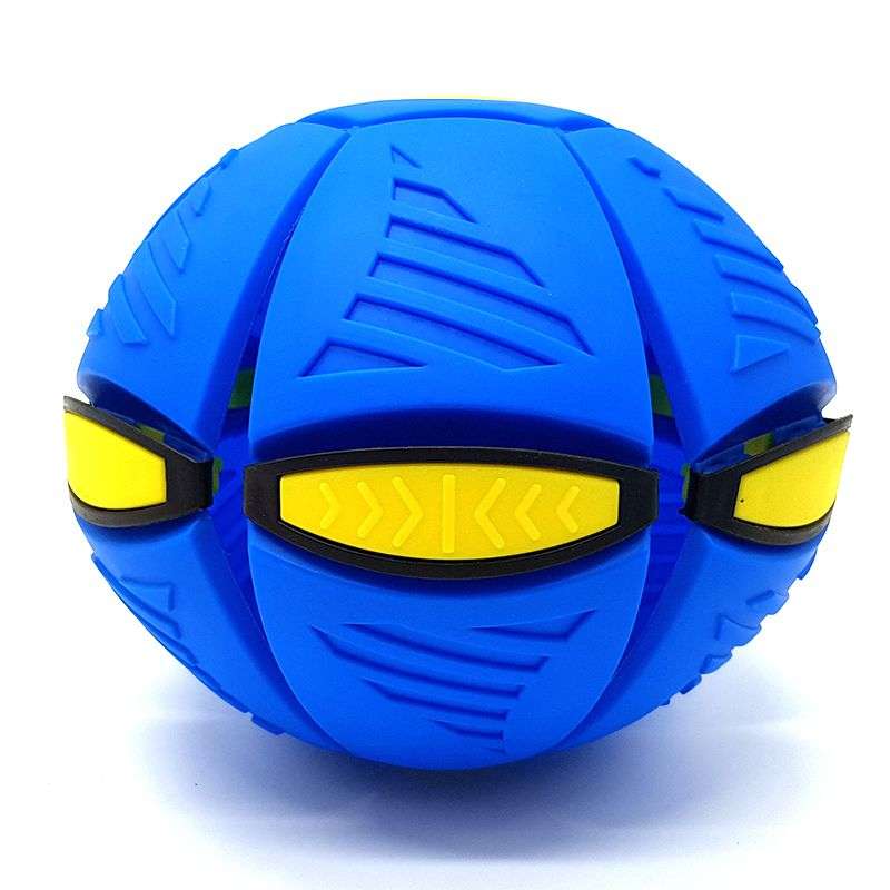 Bufftee Flat Ball Frisbee UFO Flying Disc & Throwing Ball -Spaceship Midnight