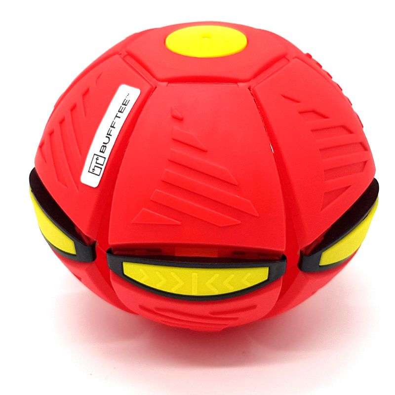 Bufftee Flat Ball Frisbee UFO Flying Disc & Throwing Ball