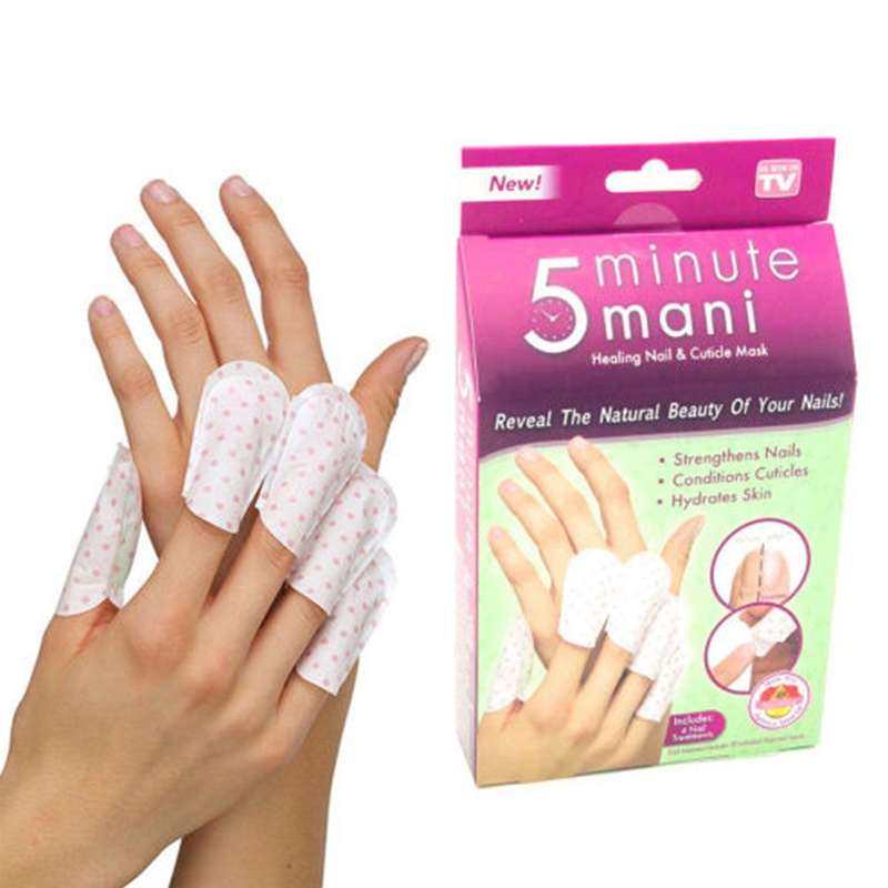 Bufftee 5 Minute Mani Healing Nail & Cuticle Mask - Manicure Finger Set