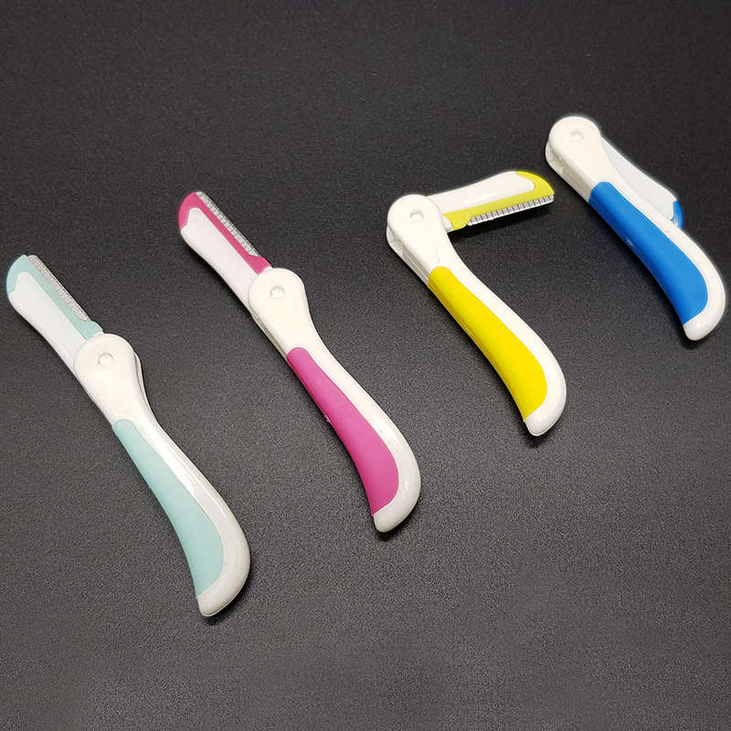 BUFFTEE Mini Foldable Eyebrow Razors - 8 Pack