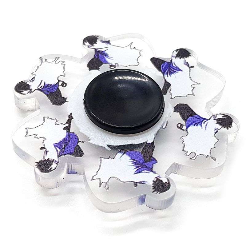 Running Fidget Spinner- Animated Fidget Spinner- Naruto Sasuke