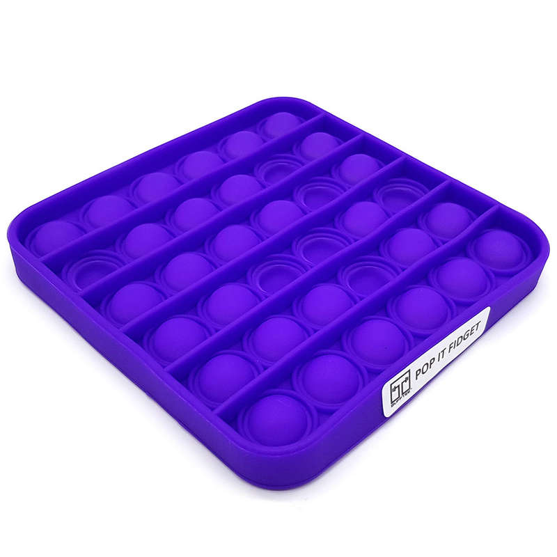 Pop It Fidget Toy -Popping Bubble Game -Navy (Copy)