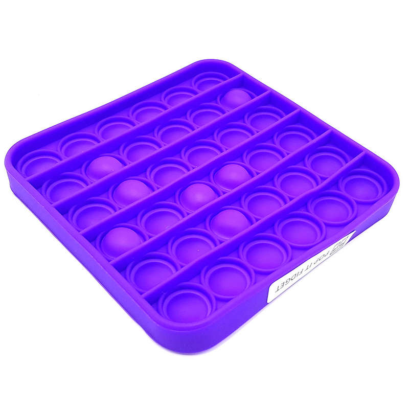 Pop It Fidget Toy -Popping Bubble Game -Navy (Copy)