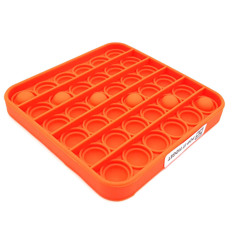 Pop It Fidget Toy - Bubble Popping Game- Square