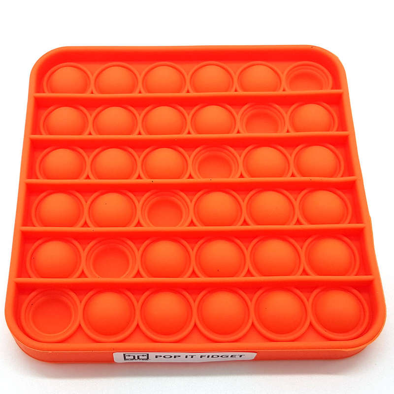 Pop It Fidget Toy - Bubble Popping Game- Square