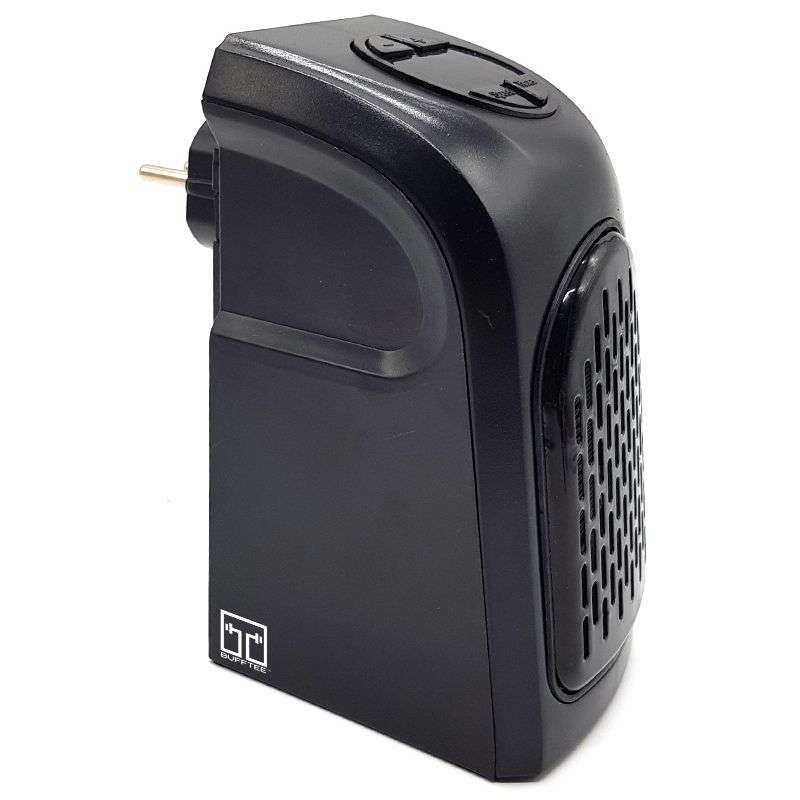 Bufftee Portable Handy Warm Wall Outlet Warm Air Blower Mini Heater