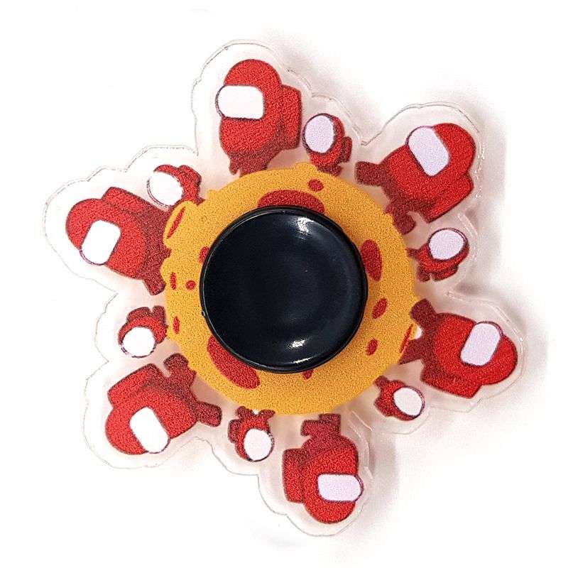 Running Fidget Spinner- Animated Fidget Spinner- Robot