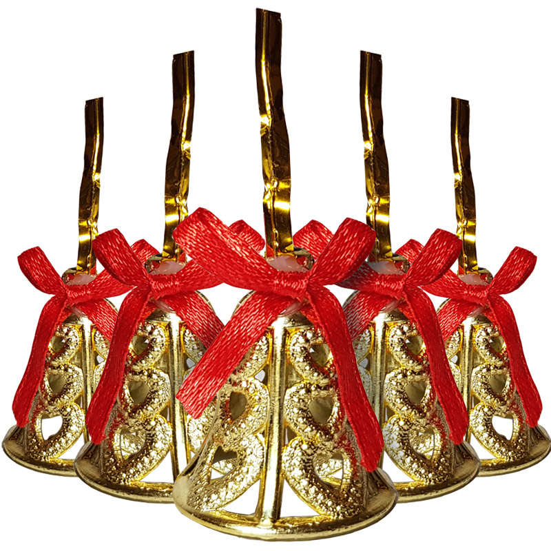 Tiny Bells Christmas Tree Decoration - 12 Pack