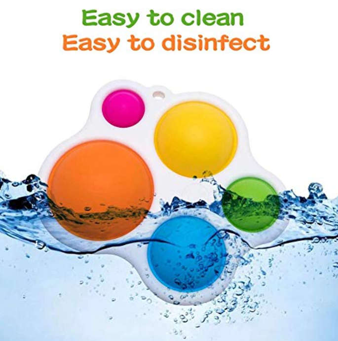 Bufftee Large Dimple Pop It Fidget Sensory Toy