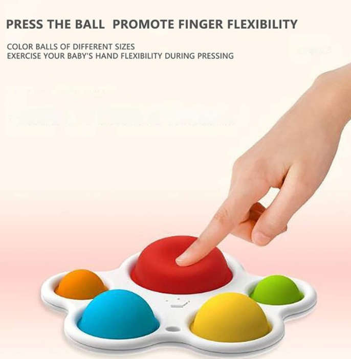 Bufftee Large Dimple Pop It Fidget Sensory Toy