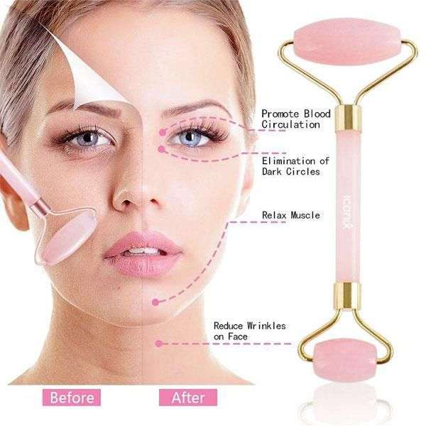 Bufftee Face Mask Set - Gel Mask - Stick Clay Mask - Quartz Facial Roller