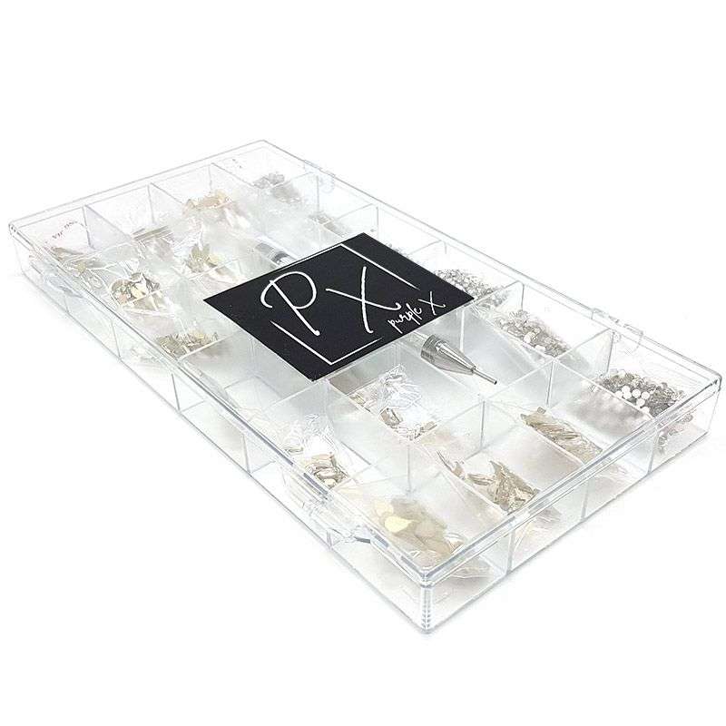 purpleX Crystal Rhinestones Nail Art Gems With Placing Pen Tool