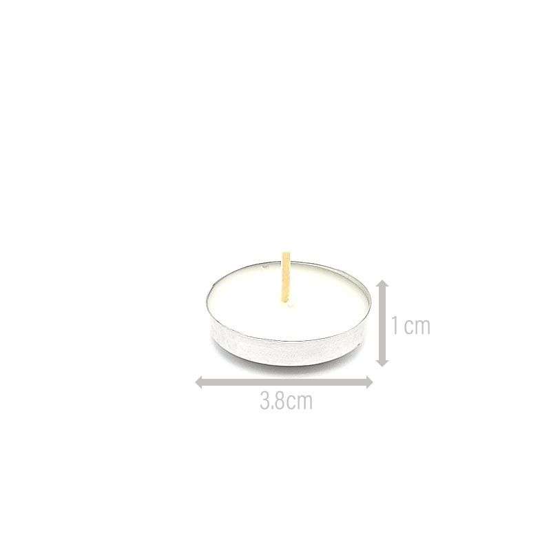 Bufftee Pack of 50 Deepavali - Diwali Mini Candles - Mini Diyas -Tea Lights