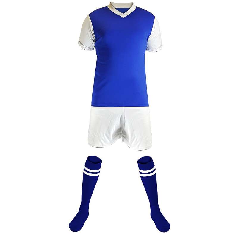 Everton Soccer Kit Team Football Kit - 14 Soccer Jerseys Shorts & Socks