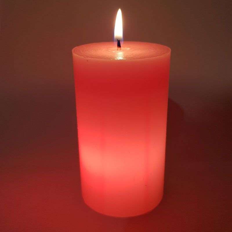 Bufftee Colour Changing Candle - Color changing light Wax Candle  - Bliss