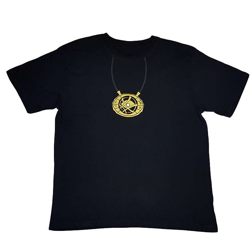 Bufftee Glow In The Dark Unisex Dr Strange Eye of Agamotto Tee-165g T-Shirt