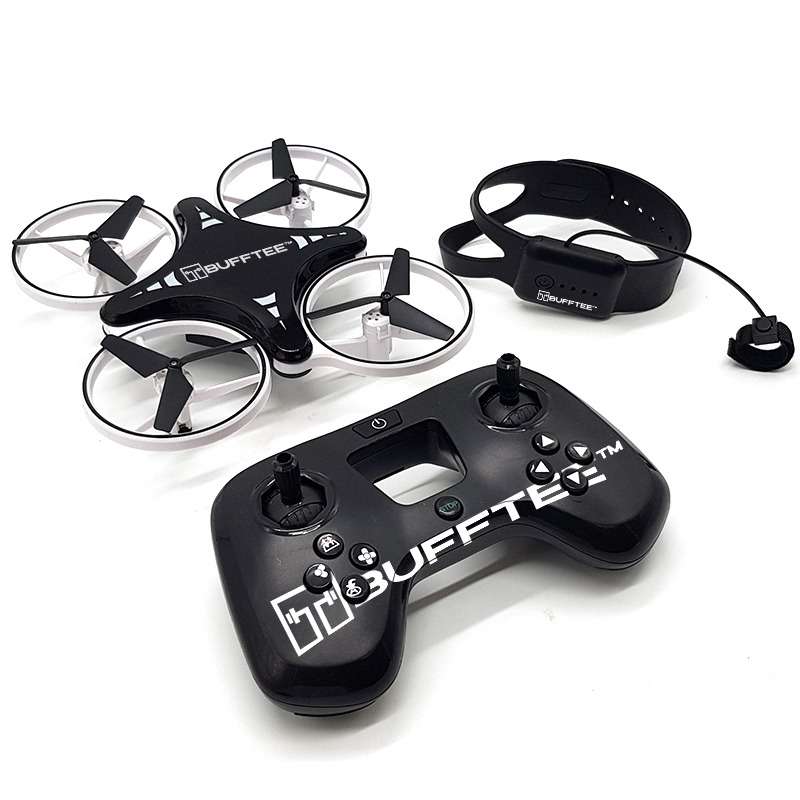 BUFFTEE Mini Tracker Quadcopter Drone with Hand Sensor Control