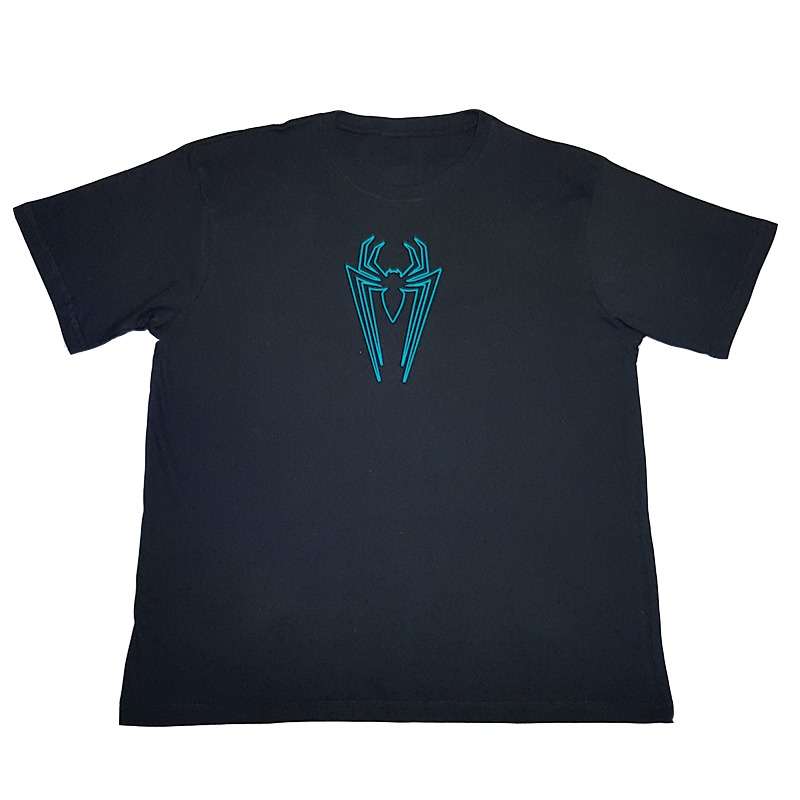 Bufftee Glow In The Dark Unisex Spider Symbol Tee-165g T-Shirt