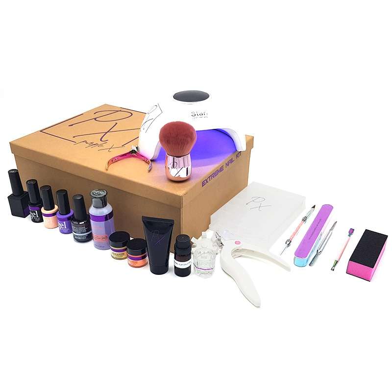 purpleX Extreme Nail Kit - 21 Piece set