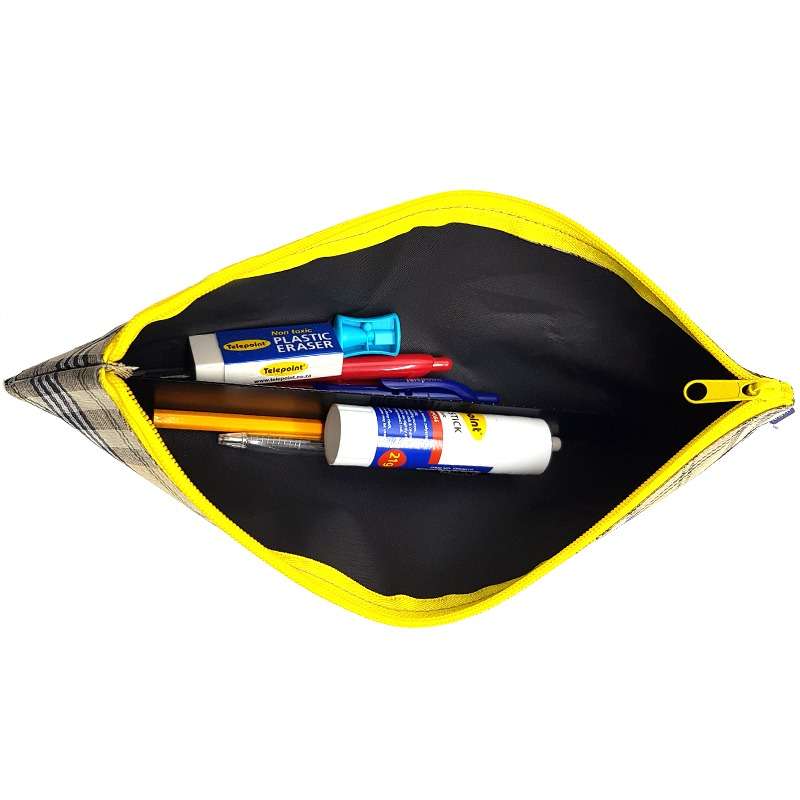 Large 30cm Pencil Case with Basic Stationery Set-10pc