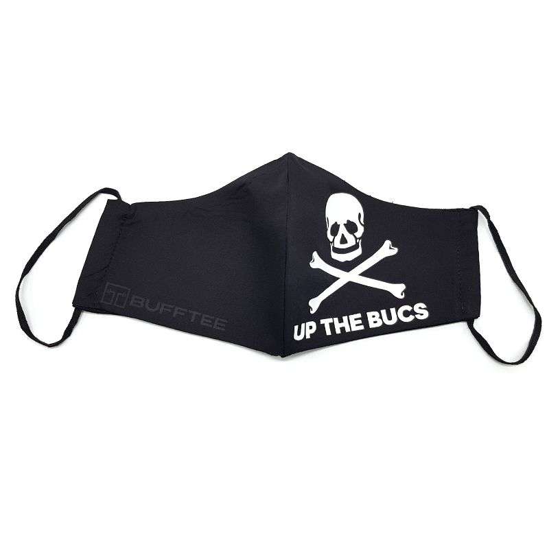 Bufftee Orlando Pirates 3 Ply Face Mask Pirates Cotton Face Mask - 2 Pack