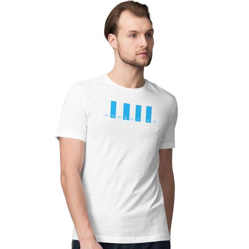 Bufftee Argentina World Cup Jersey 2022 Football Supporters T-Shirt Unisex