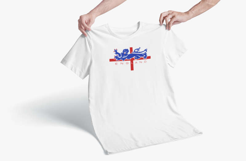Bufftee England World Cup Jersey 2022 Football Supporters T-Shirt Unisex