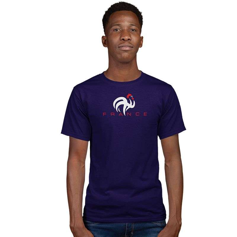 Bufftee France World Cup Jersey 2022 Football Supporters T-Shirt Unisex