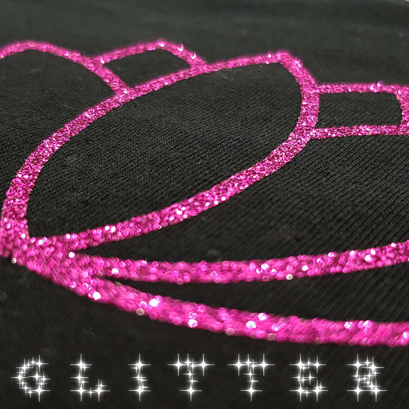 The Lotus Halo Glitter Bufftee Zen T-Shirt  - Yoga Lotus Tee
