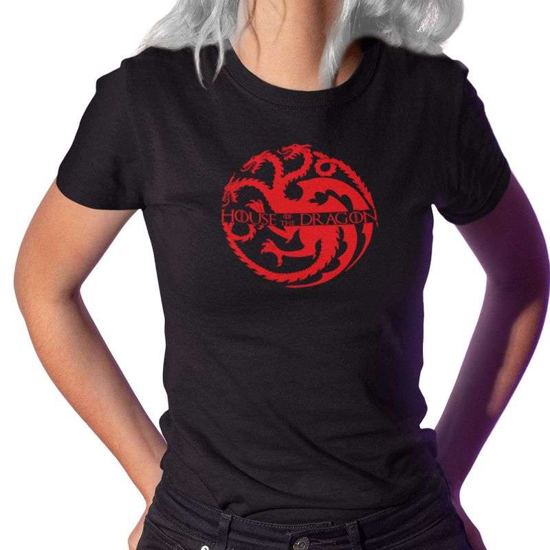 Bufftee House of the Dragon Game Of Thrones T-Shirt - Targaryen Shirt