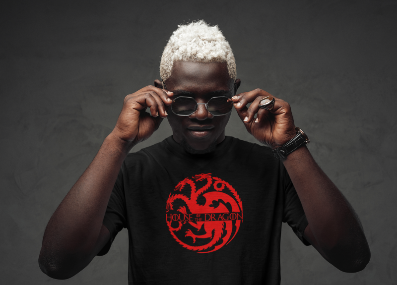 Bufftee House of the Dragon Game Of Thrones T-Shirt - Targaryen Shirt