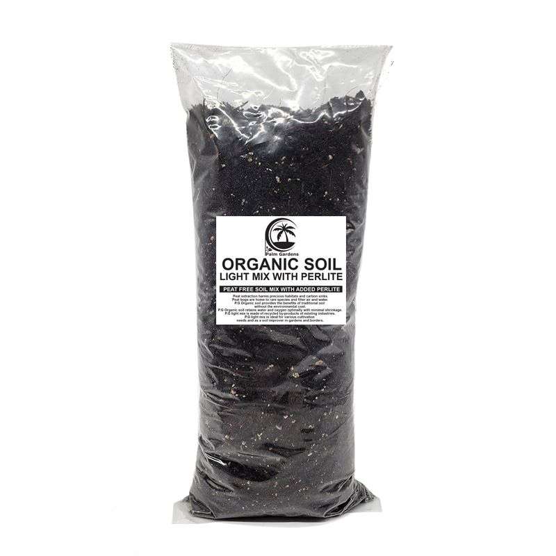 Palm Gardens Organic Soil light mix with Perlite- 2L,5L,10L 50L