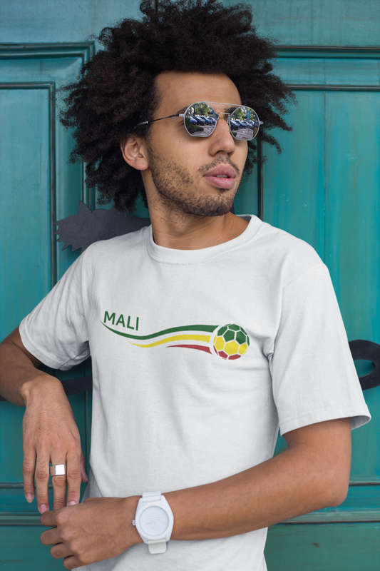 Bufftee Mali AFCON '24 Football Supporters T-Shirt - Unisex