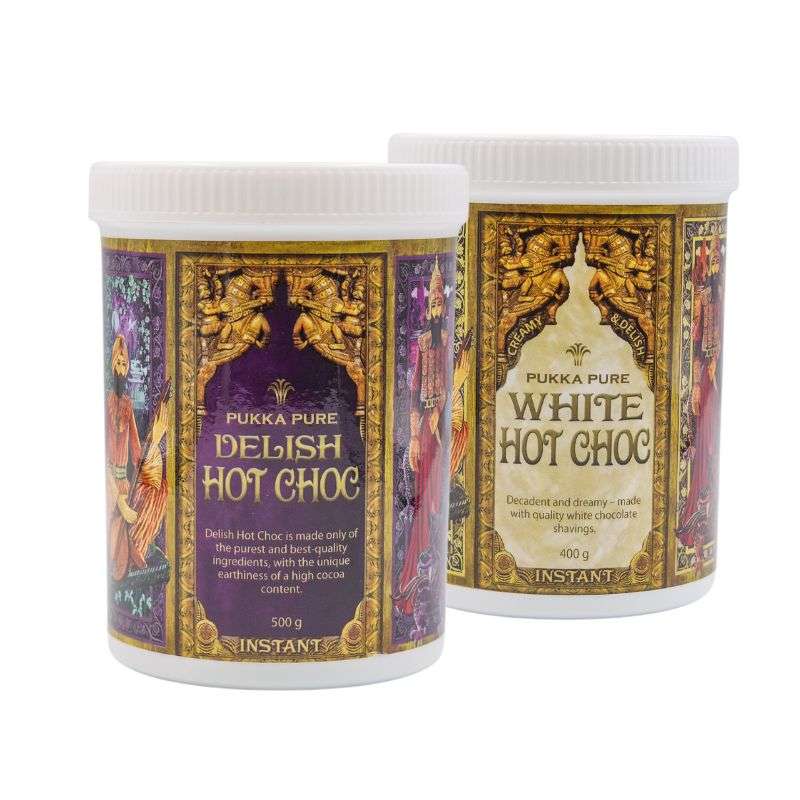 Double trouble - Delish Hot Choc and White Hot Choc