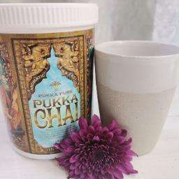 Ceramic mug - white/tall