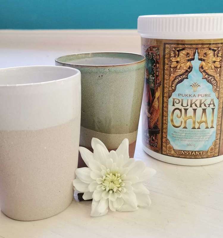 Chai plus 2 mugs special (any)