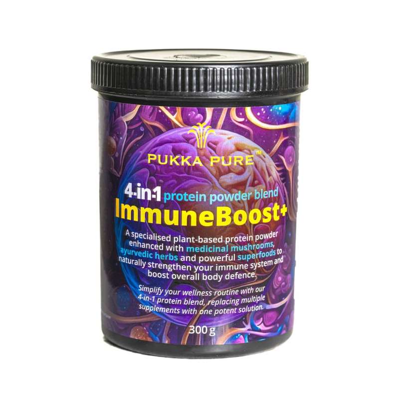 NEW! ImmuneBoost+ 4-in-1 Protein Powder Blend