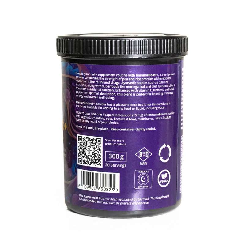 NEW! ImmuneBoost+ 4-in-1 Protein Powder Blend