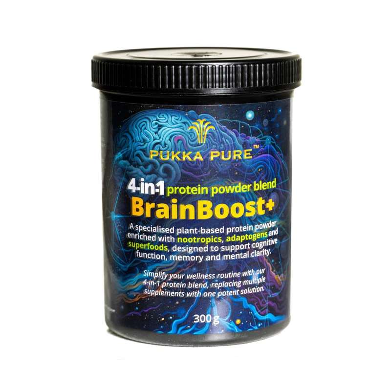BrainBoost+ 4-in-1 Protein Powder Blend