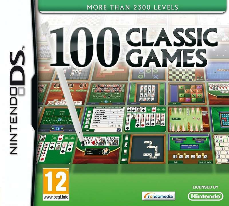 100 Classic Games (NDS)(Pwned) - Rondomedia 110G