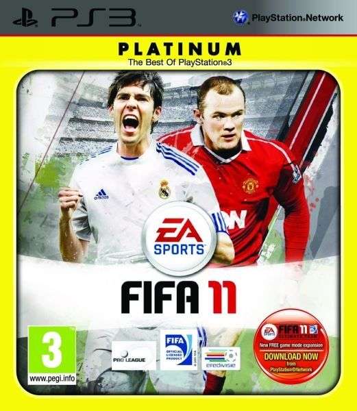 FIFA Soccer 11 - Platinum (PS3)(Pwned) - Electronic Arts / EA Sports 120G