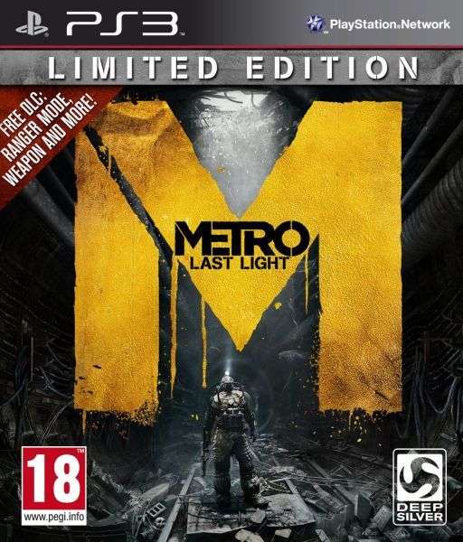 Metro: Last Light (PS3)(Pwned) - Deep Silver (Koch Media) 120G