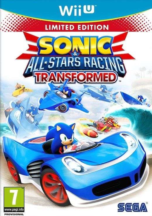 Sonic & All-Stars Racing: Transformed (Wii U)(Pwned) - SEGA 130G