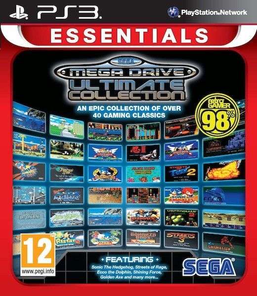 SEGA Mega Drive Ultimate Collection - Essentials (PS3)(Pwned) - SEGA 120G